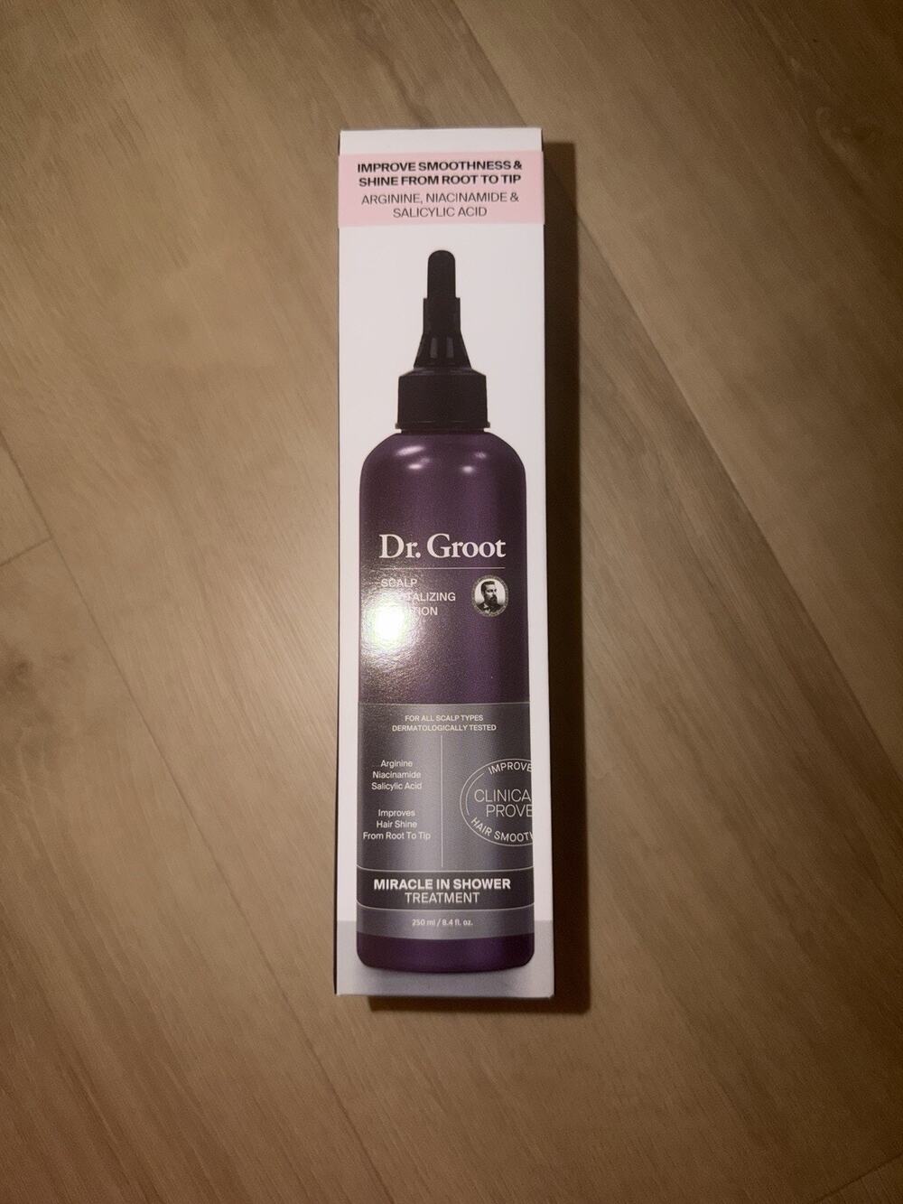 Dr. Groot Miracle Shower Treatment Scalp Revitalizing Hair Treatment 8.4 oz NEW